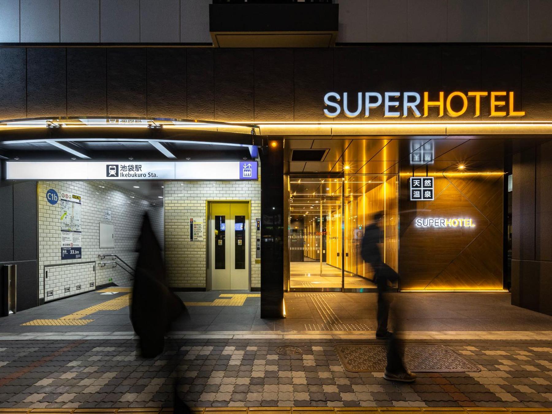 Super Hotel Ikebukuro West Natural Hot Spring Tokyo Ngoại thất bức ảnh